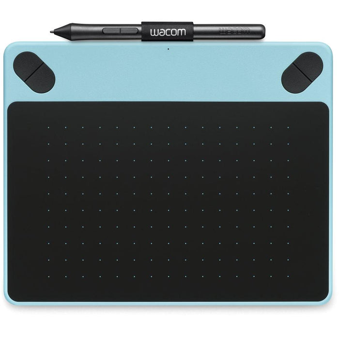 Wacom Intuos Art Pen and Touch Tablet Small Blue - (Certified Refurbished)