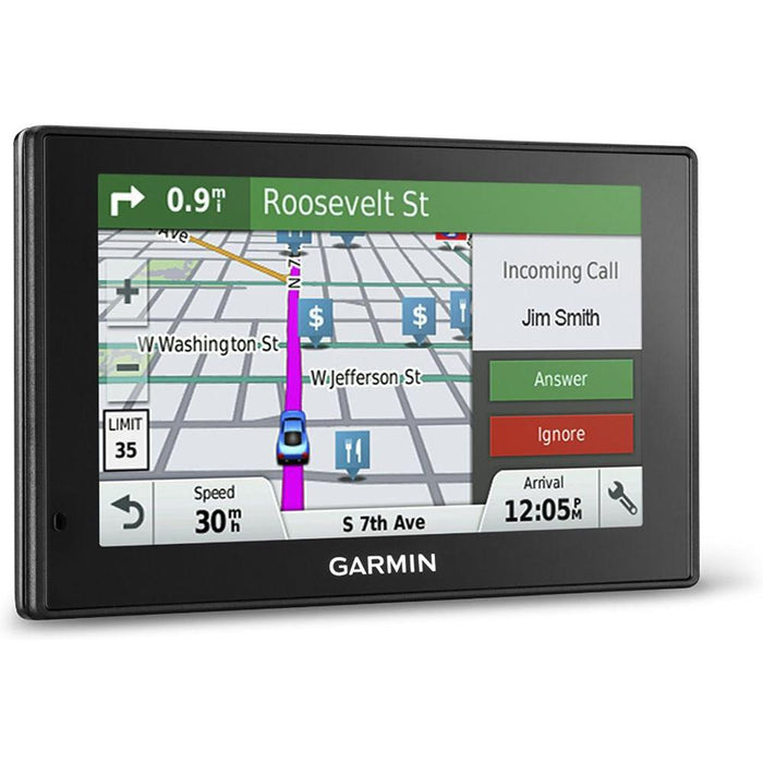 Garmin 50LMT Drive Assist GPS Built-In Dash Cam +1 Year Warranty -Certified Refurbished