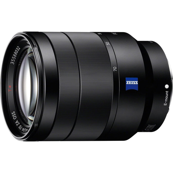 Sony a7R III Mirrorless Camera Body(ILCE7RM3/B)+24-70mm F4 ZA OSS Lens Bundle