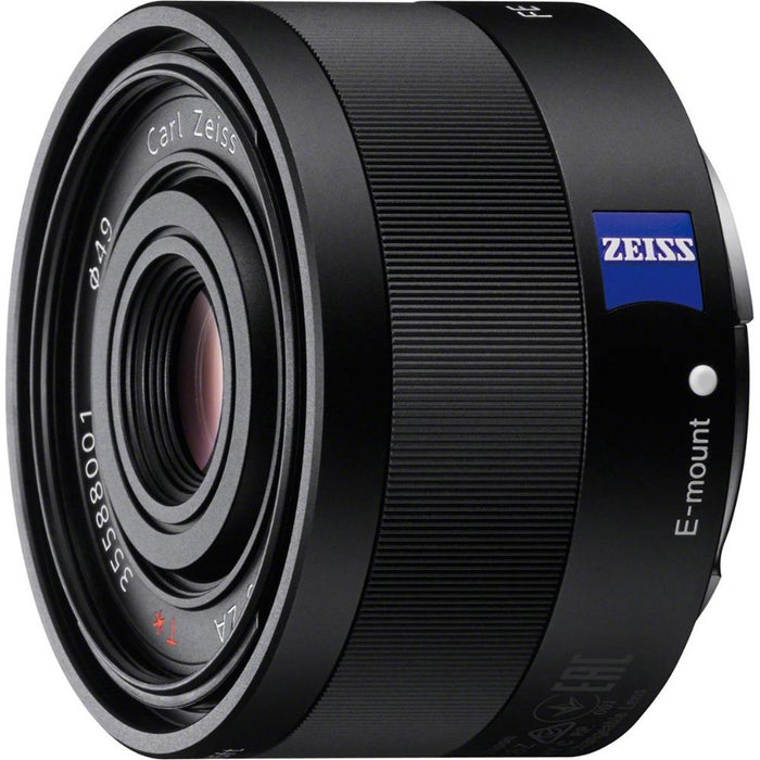 Sony Sonnar T* FE 35mm F2.8 ZA Full Frame Camera E-Mount Lens+128GB Memory Card