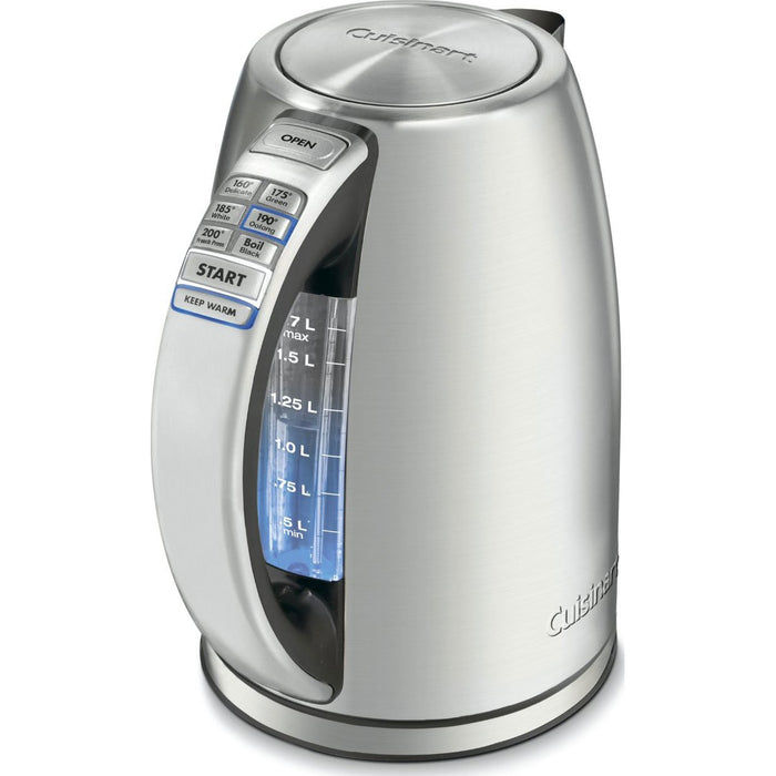 Cuisinart PerfectTemp Cordless Electric Kettle, Brushed Stainless Steel