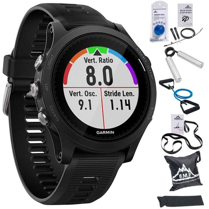 Garmin Forerunner 935 Sport Watch (Black) + 7 Pcs Fitness Kit