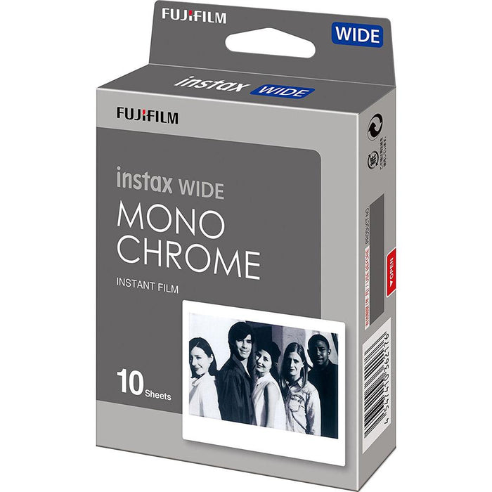 Fujifilm INSTAX Wide Monochrome 10 Sheets (White) - 16564101