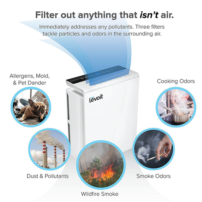 Levoit Levoit Air Purifier with True HEPA Filter