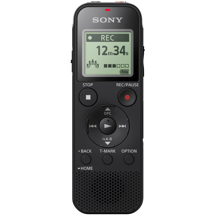 Sony ICD-PX470 Stereo Digital Voice Recorder (Black) with Built-In USB