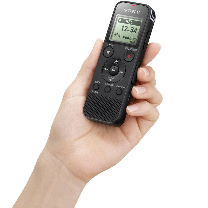 Sony ICD-PX470 Stereo Digital Voice Recorder (Black) with Built-In USB