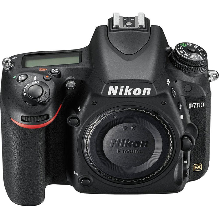 Nikon D750 FX-Format DSLR (Body) +24-120mm NIKKOR Lens Extended Warranty(Refurbished)