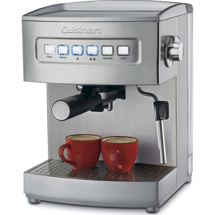Cuisinart EM-200NP1 Programmable 15-Bar Espresso Maker, Stainless Steel
