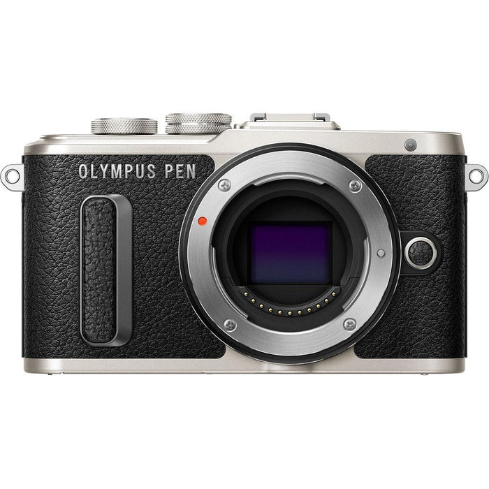 Olympus PEN E-PL8 16.1MP Black Mirrorless Digital Camera Body - Certified Refurbished