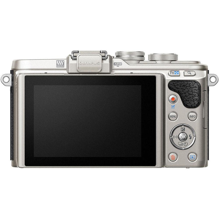 Olympus PEN E-PL8 16.1MP Black Mirrorless Digital Camera Body - Certified Refurbished