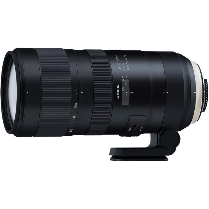 Tamron SP 70-200mm F/2.8 Di VC USD G2 Lens (A025) for Nikon + Accessories Bundle
