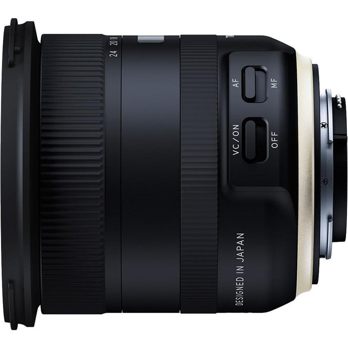 Tamron 10-24mm F/3.5-4.5 Di II VC HLD Lens (B023) For Nikon + Accessories Bundle