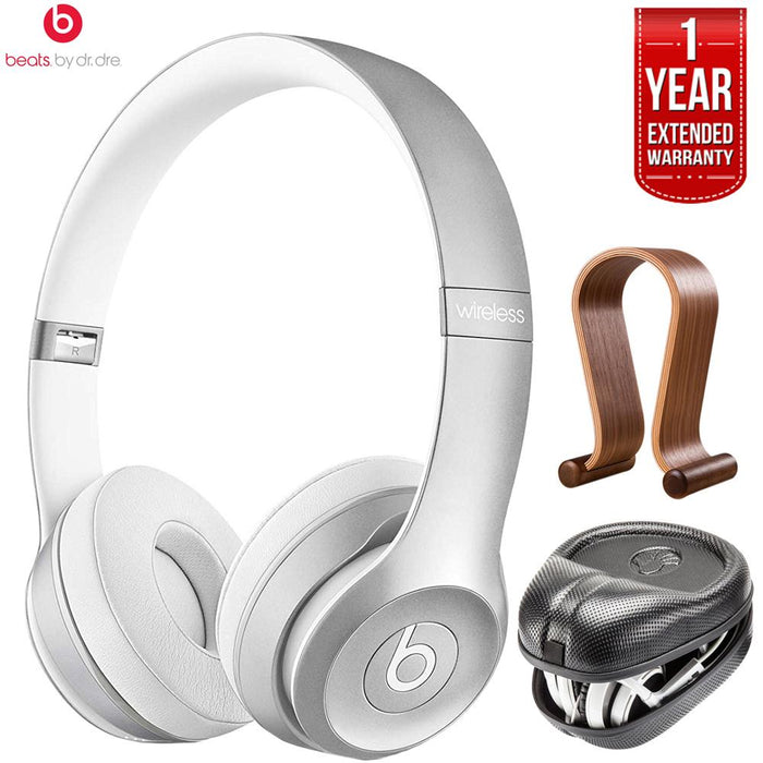 Beats By Dre Solo2 Wireless On-Ear Headphones (Certified Refurbished) +Extended Warranty Pack