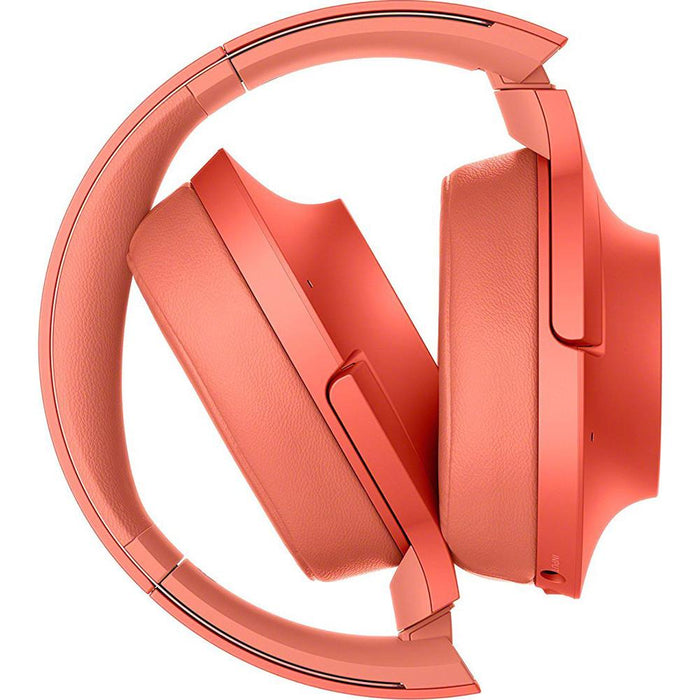 Sony WHH900N/R Hi-Res Noise Cancelling Wireless Bluetooth Headphones, Red (OPEN BOX)