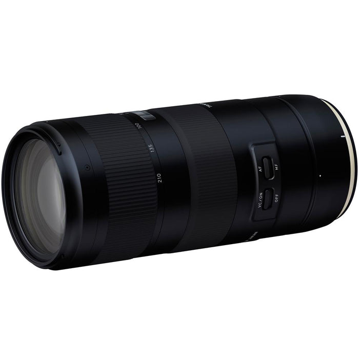 Tamron 70-210mm F/4 Di VC USD Telephoto Zoom Lens for Nikon DSLR+TAP+64GB Memory