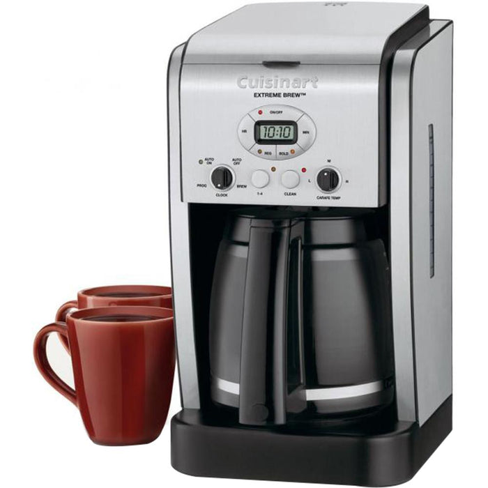 Cuisinart Brew Central 12-Cup Programmable Coffeemaker Refurbished w/Gold Tone Filter