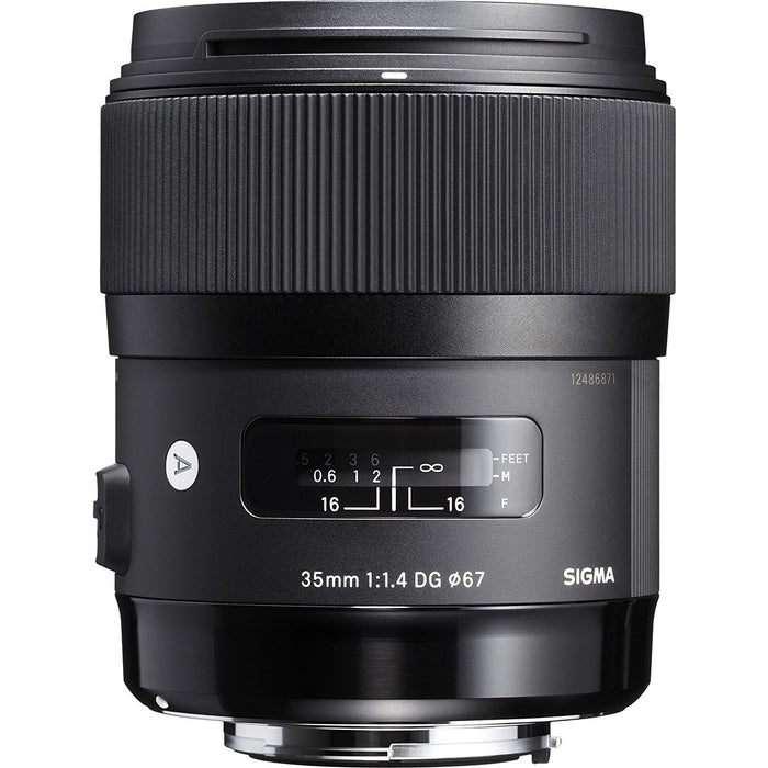 Sigma Art 35mm F/1.4 DG HSM Wide-Angle Lens for Sony E Mount Cameras