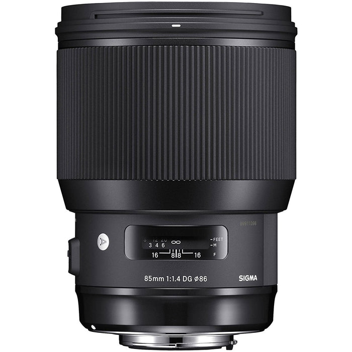 Sigma 85mm F1.4 DG HSM Art Full-Frame Sensor Lens for Sony E Mount Cameras - 321965