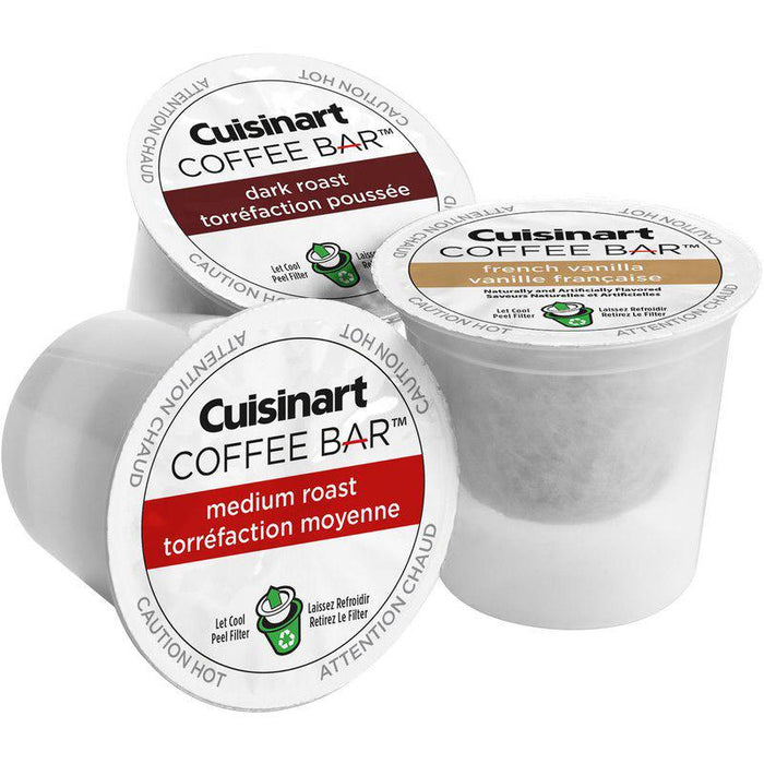 Cuisinart Coffee Bar K Cup Single Serve Capsules 24 Count (For All K-Cup Machines)