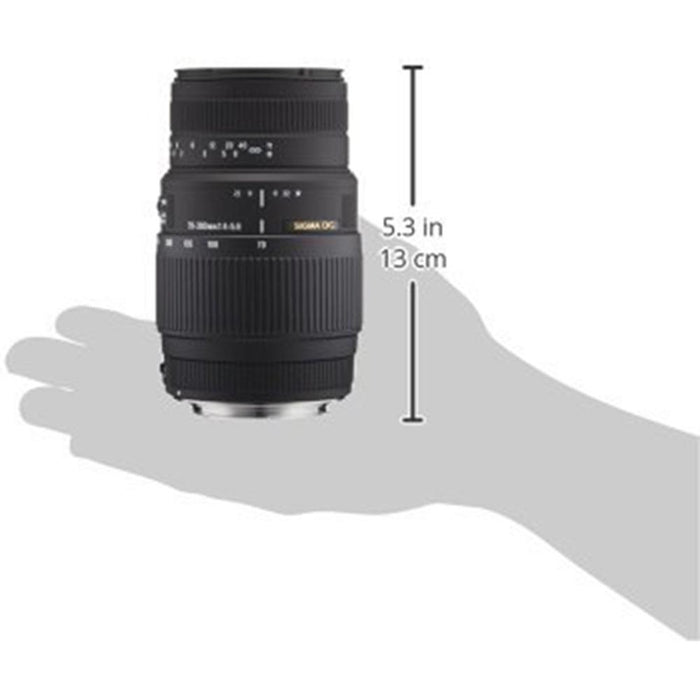 Sigma 70-300mm SLD DG Macro Telephoto Lens for Nikon DSLRs with 32GB Memory Card