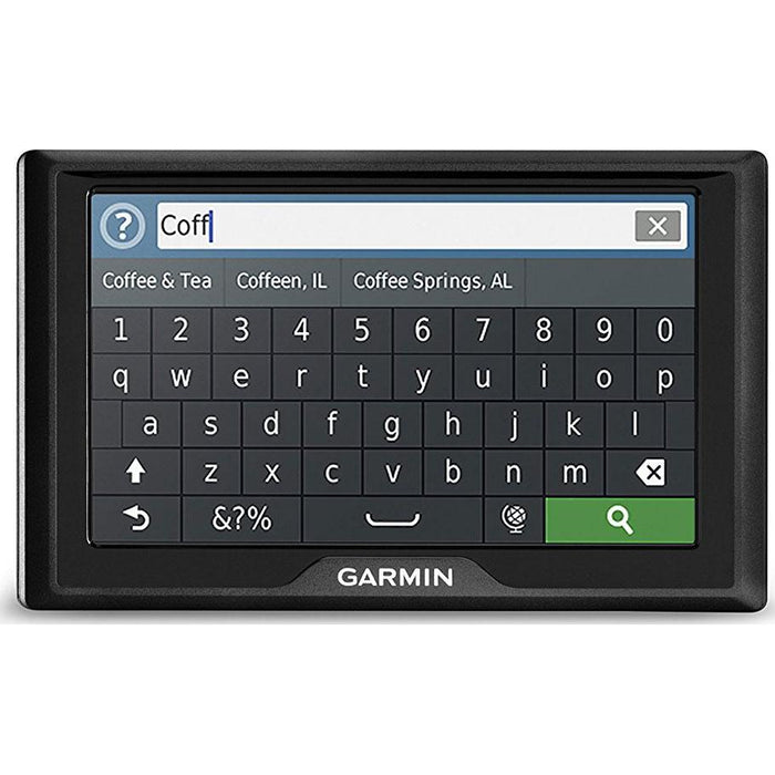 Garmin Drive 61 LM GPS w Driver Alerts - USA w/ 1 Year Warranty - Certified Refurbished