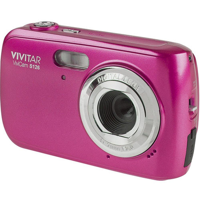 Vivitar 16 MP Digital Camera Hot Pink VS126-PNK
