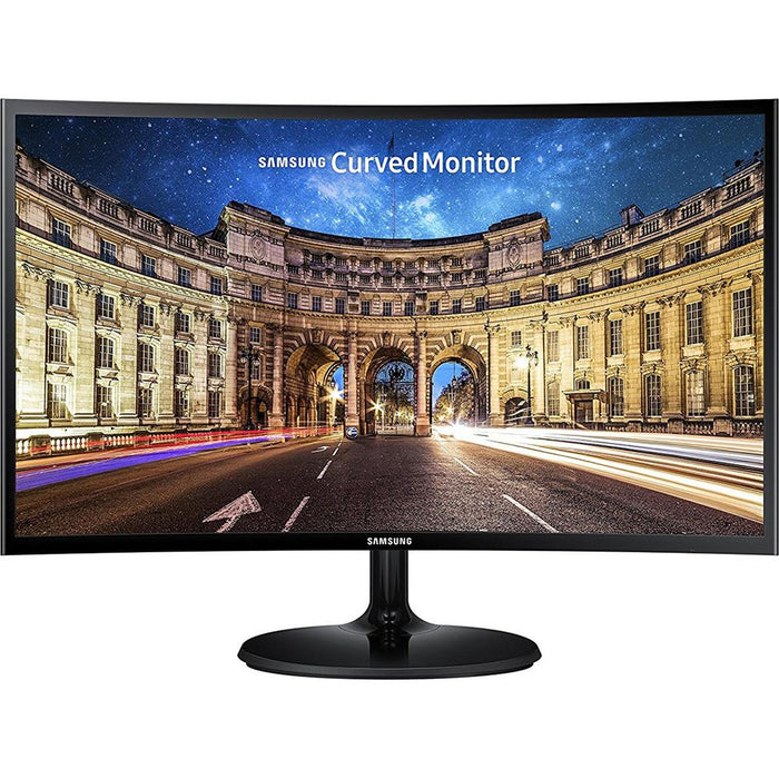 Samsung 24" Curved LED Monitor Full HD 1920x1080 Resolution 16:9 (Black) (OPEN BOX)