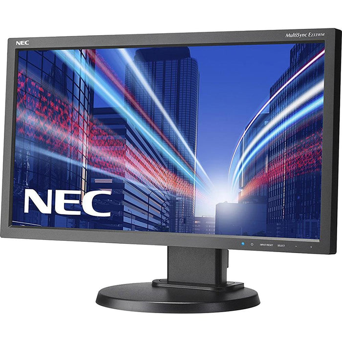 NEC E E233WM-BK 23" 1920X1080 Screen LED-Lit Monitor (OPEN BOX)