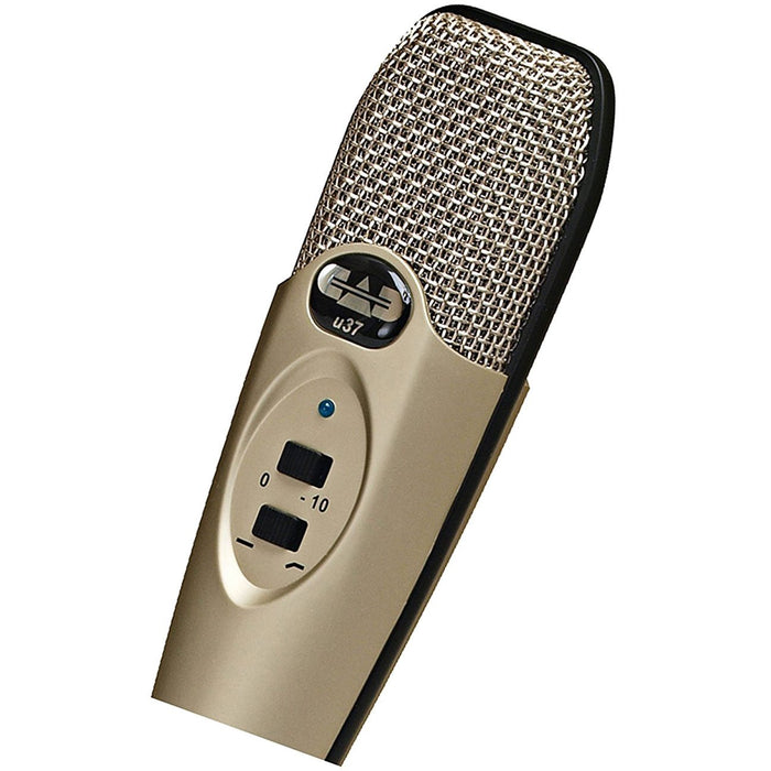 CAD Audio USB Large Diaphragm Cardioid Condenser Microphone + Headphone Amp Pack