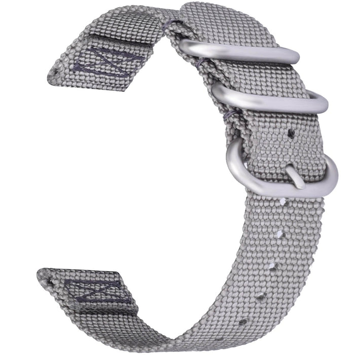 Deco Essentials 5pc Woven Nylon Replacement Straps for Samsung Smartwatch - 5 Colors - 5PCSGWB
