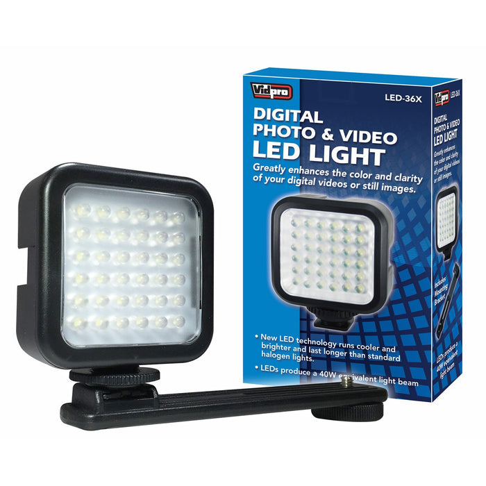 General Brand SLR Photo and Video Battery Powered LED Light