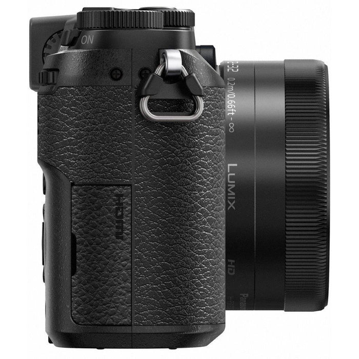 Panasonic LUMIX GX85 4K Mirrorless Camera with 12-32mm & 45-150mm Lenses -Black DMC-GX85WK