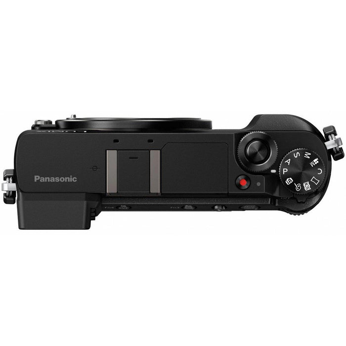 Panasonic LUMIX GX85 4K Mirrorless Camera with 12-32mm & 45-150mm Lenses -Black DMC-GX85WK