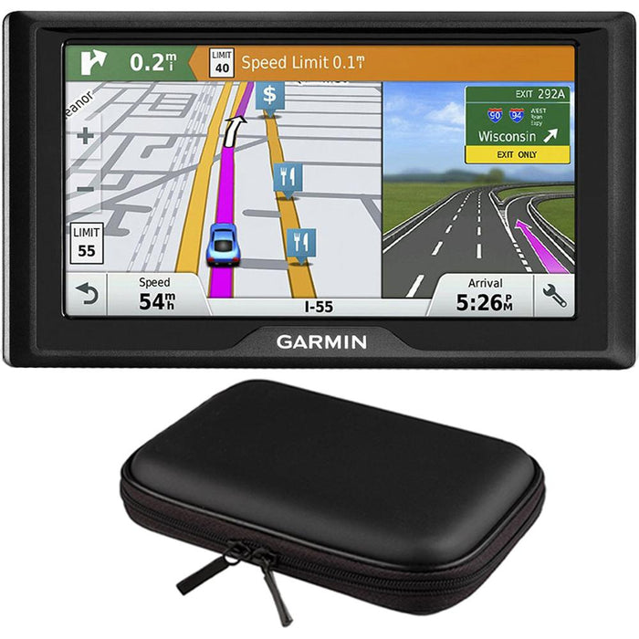 Garmin Drive 60LMT GPS Navigator (US Only) - 010-01533-0B with GPS Bundle