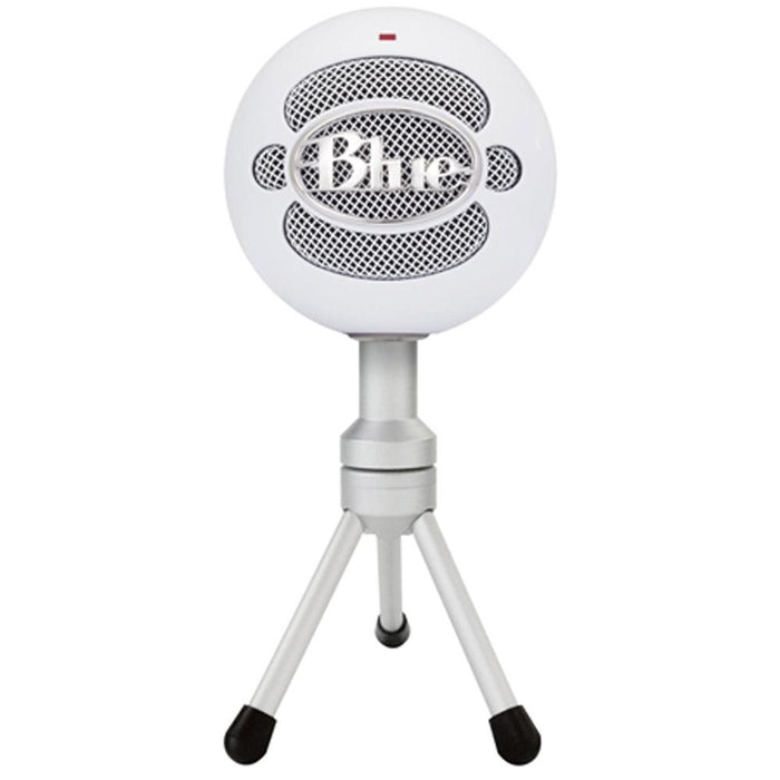 BLUE MICROPHONES Snowball iCE Versatile USB Microphone - White with 1 Year Extended Warranty