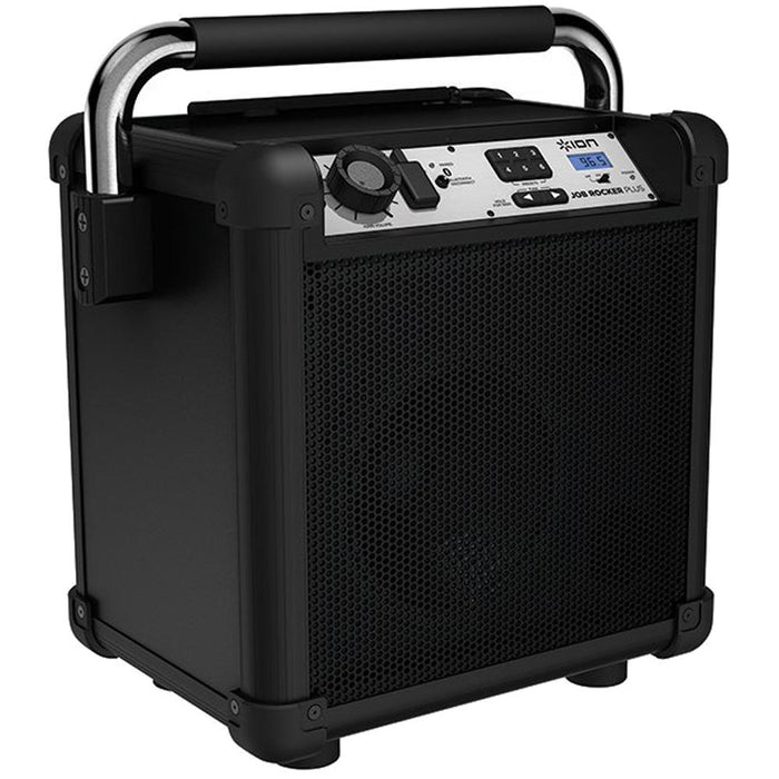 Ion Audio Job Rocker Plus Portable Speaker System, Refurbished Deluxe Bundle