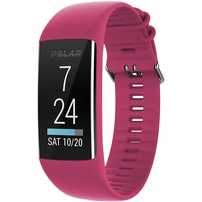 Polar A370 Fitness Tracker with 24/7 Wrist Based HR Ruby Small (90070094)