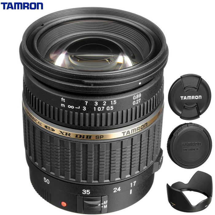 Tamron 17-50mm f/2.8 XR Di-II LD SP AF Zoom Lens - Canon EOS - (Certified Refurbished)