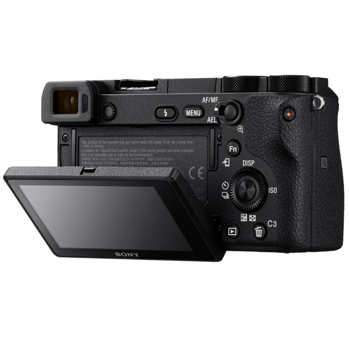 Sony Alpha a6500 Mirrorless Digital Camera Body 24MP 4K HD (Black) Pro Bundle