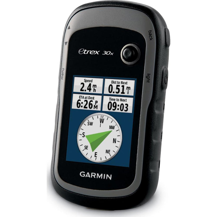 Garmin eTrex 30x Handheld GPS (010-01508-10) with 32GB Accessory Bundle