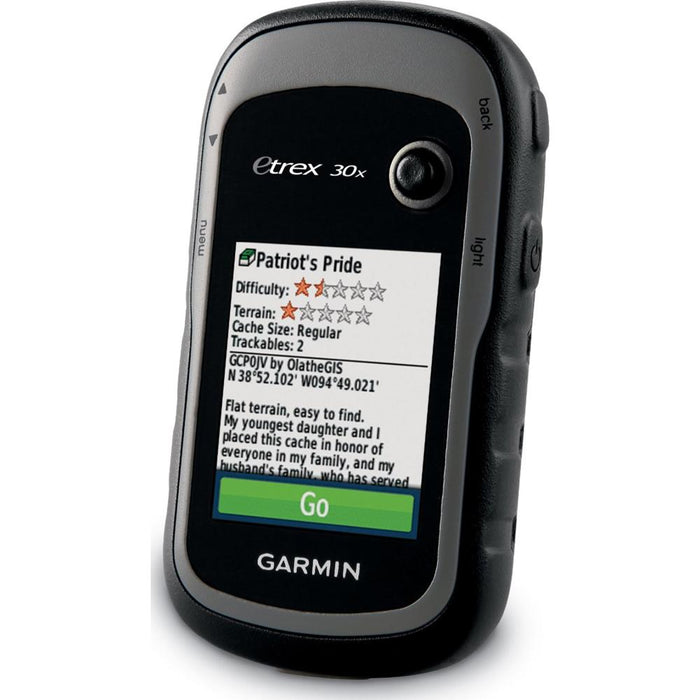 Garmin eTrex 30x Handheld GPS (010-01508-10) with 32GB Accessory Bundle