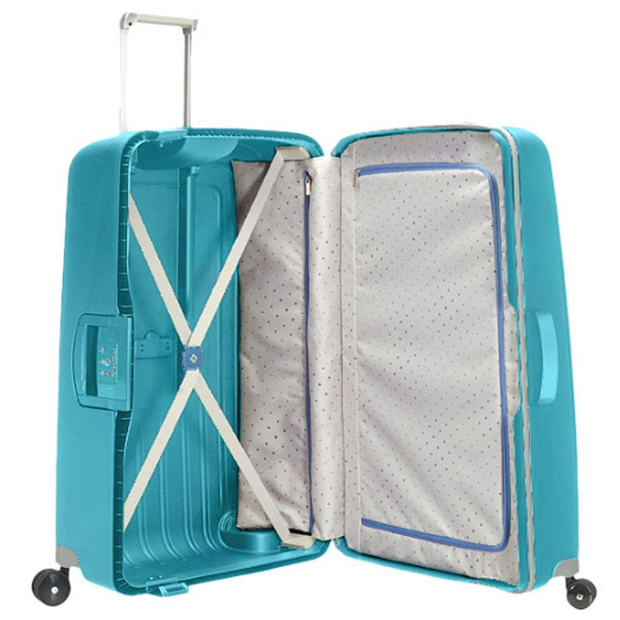 Samsonite S'Cure 28" Zipperless Spinner Luggage Aqua Blue (49308-1012)