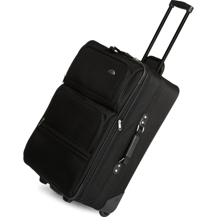 Samsonite 5 Piece Nested Luggage Set Black with Portable Luggage Scale