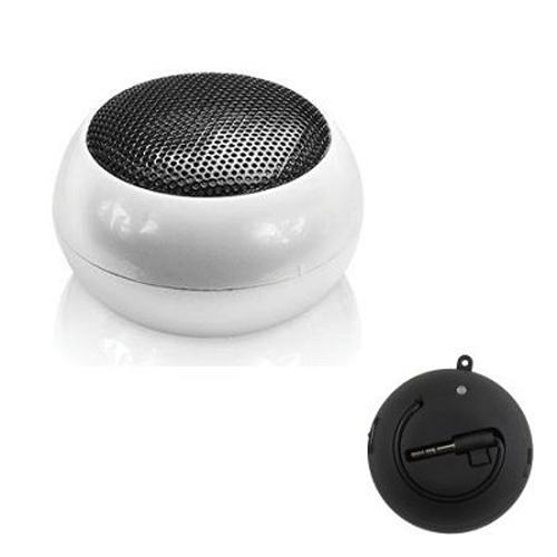 Essentials Speaker Ball for iPhone, iPod, iPad, All Tablets, and MP3's - White
