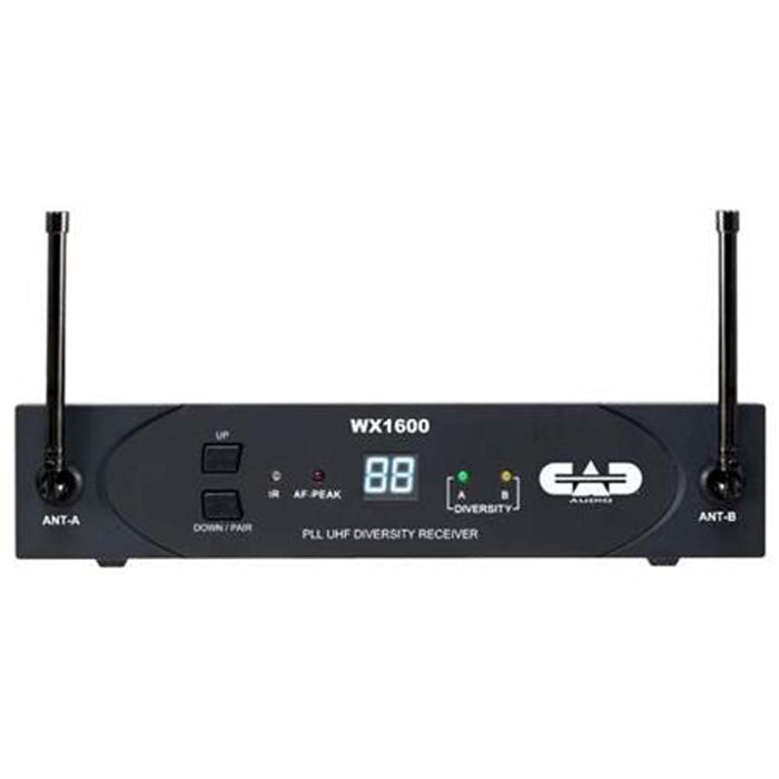 CAD Audio UHF Wireless Cardioid Dynamic Handheld Microphone System G Frequency Band