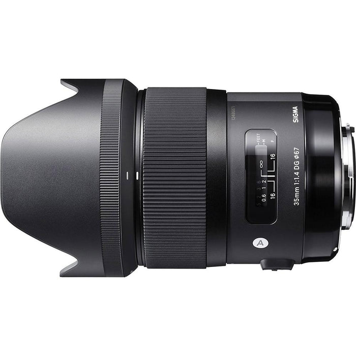 Canon EOS 5D Mark IV 30.4MP Digital SLR Camera w/ Sigma 35mm f/1.4 DG HSM Lens Bundle