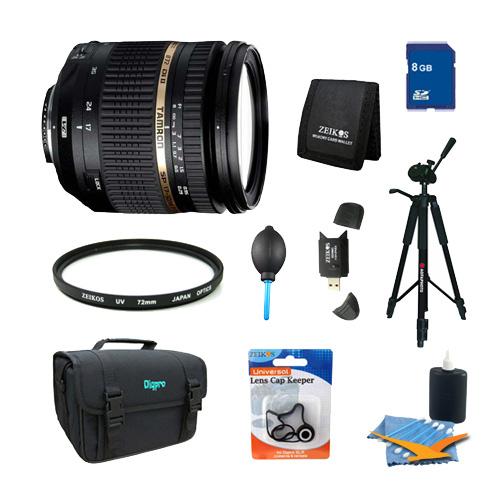 Tamron SP AF 17-50mm F/2 8 XR Di II VC LD Aspherical Lens Pro Kit for Canon EOS