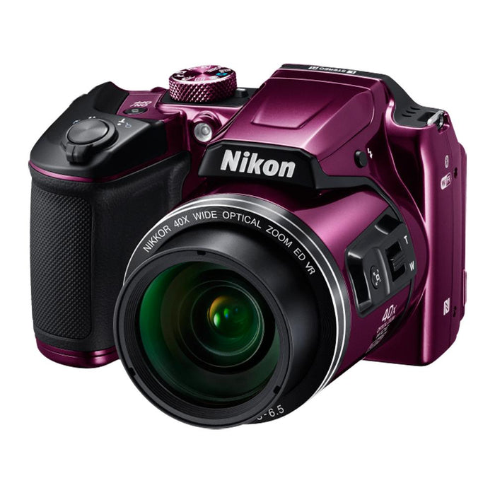 Nikon COOLPIX B500 16MP 40x Optical Zoom Digital Camera - Refurbished + 16GB Bundle