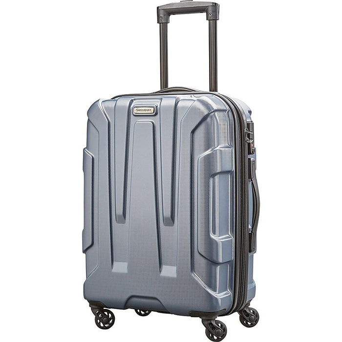 Samsonite Centric Hardside 20" Carry-On Luggage, Blue Slate w/ Portable Luggage Scale