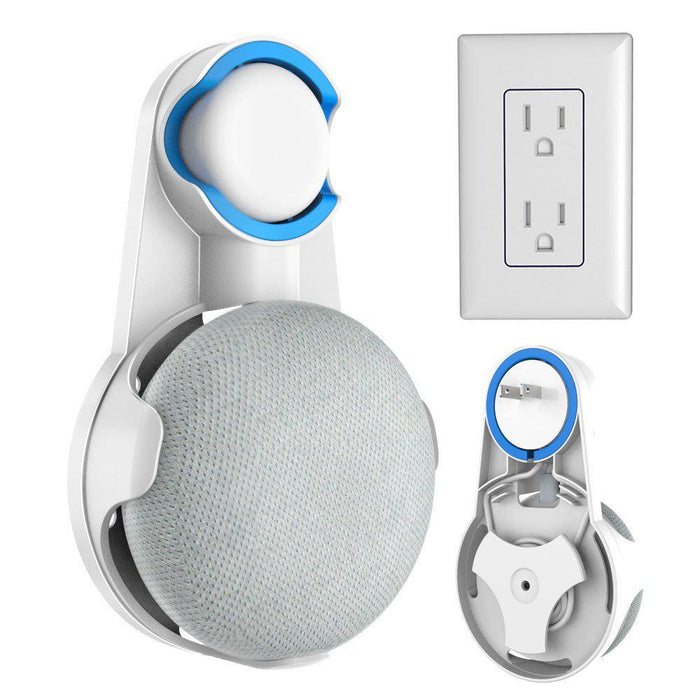 Deco Gear Google Home Mini Outlet Wall Mount (white)